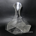 Set Decanter Wain Kaca Multi-Side Custom Custom